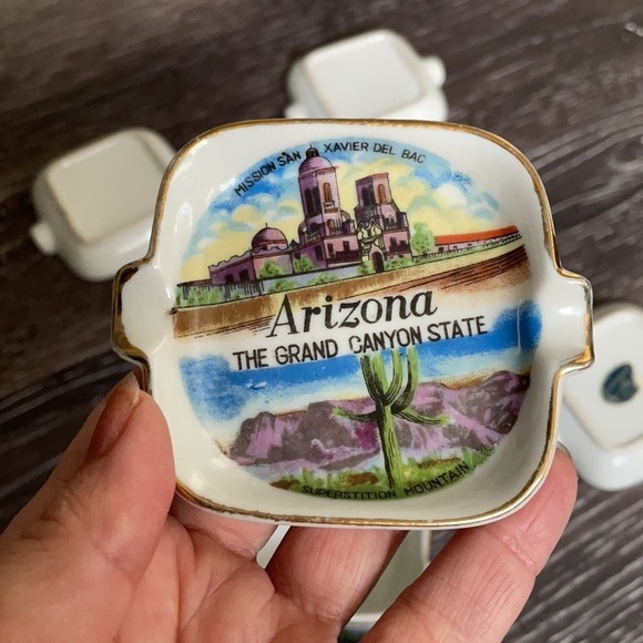 Individual Arizona Nesting Ashtray Set - Picture 8 of 10